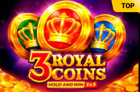 3 Royal Coins Hold and Win