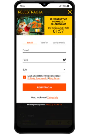 Registration spinamba