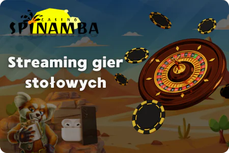 Spinamba Casino Streaming gier stolowych